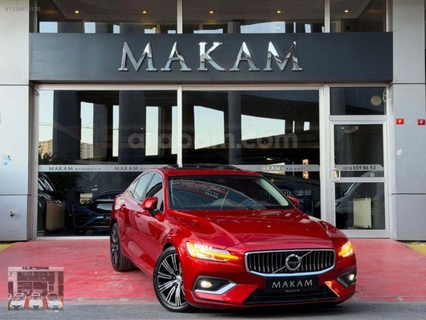 MAKAM'dan 2020 Volvo S60 / 2.0B5 Hybrid / 4x4 250bg / Cam Tavan 3