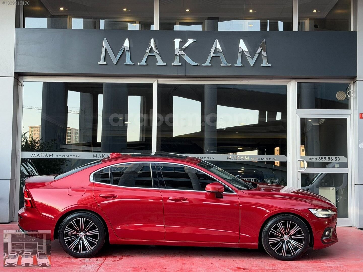 MAKAM'dan 2020 Volvo S60 / 2.0B5 Hybrid / 4x4 250bg / Cam Tavan 6