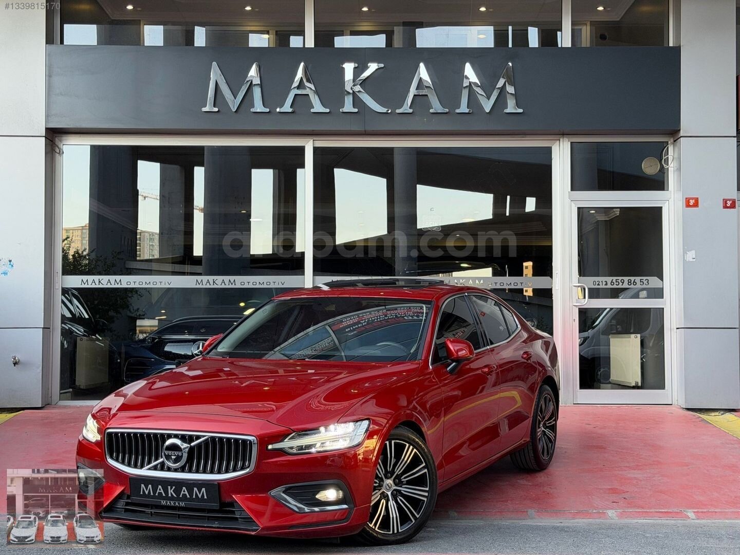 MAKAM'dan 2020 Volvo S60 / 2.0B5 Hybrid / 4x4 250bg / Cam Tavan 4