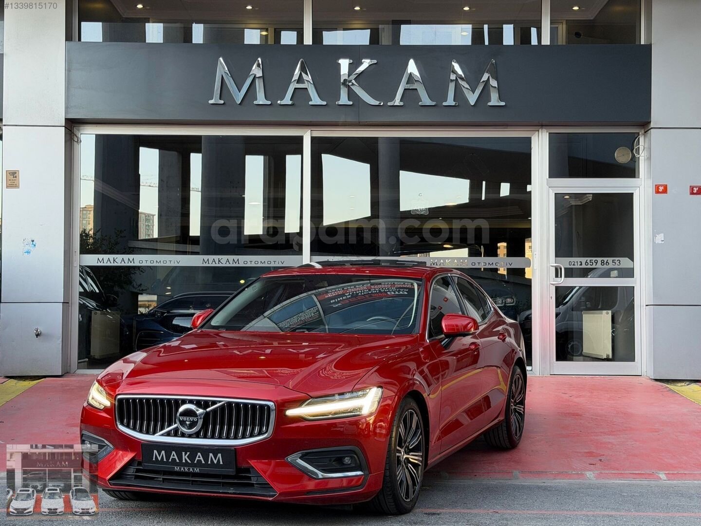 MAKAM'dan 2020 Volvo S60 / 2.0B5 Hybrid / 4x4 250bg / Cam Tavan 2