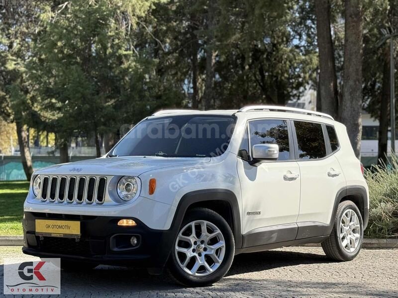 GK OTOMOTİV'DEN 2015MODEL JEEP RENEGADE LİMİTED BOYASIZ DÜŞÜK KM