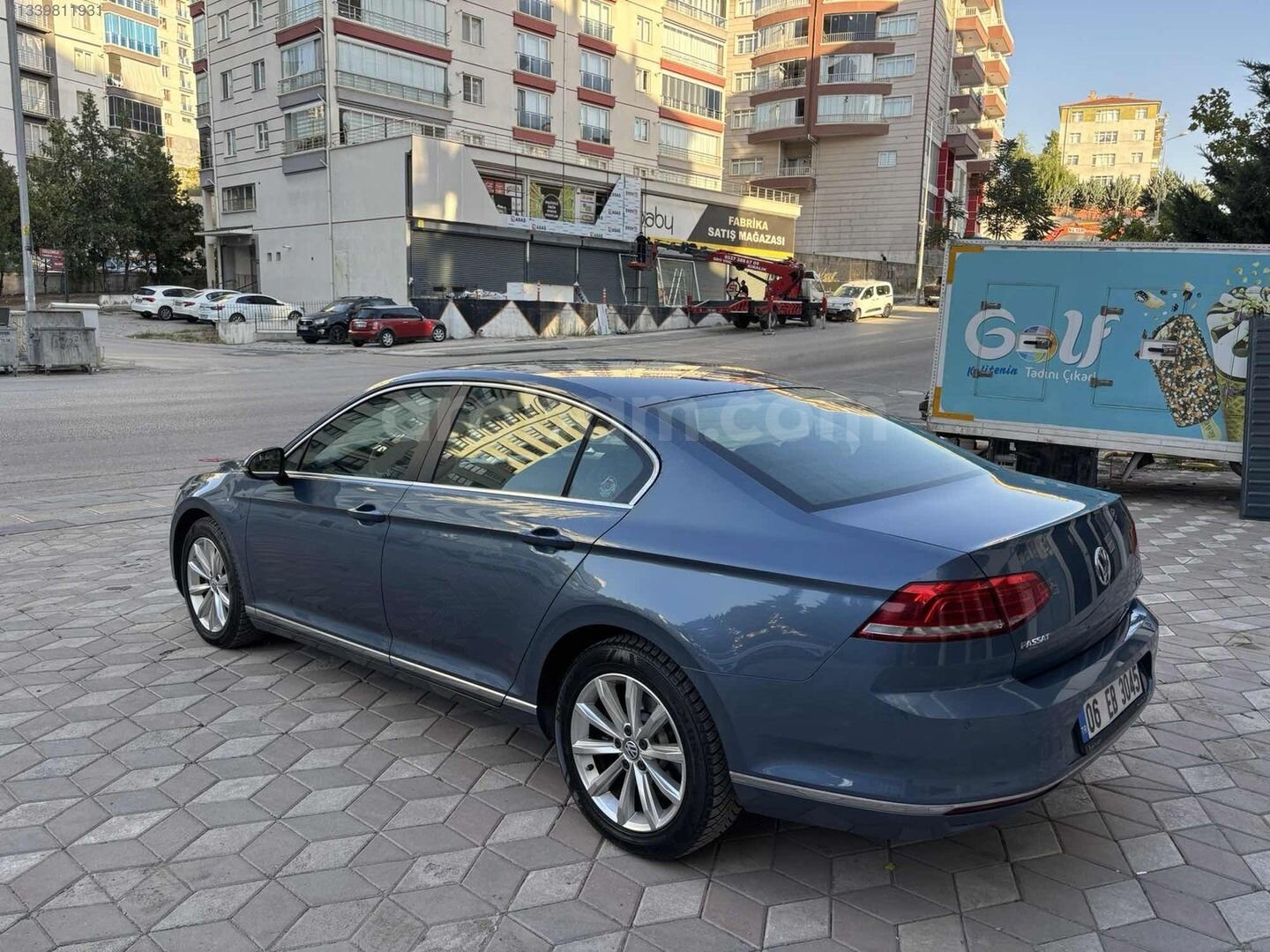 Galeriden Volkswagen Passat 1.6 TDi BlueMotion Comfortline 2014 Model Ankara 186.980 km Mavi 7
