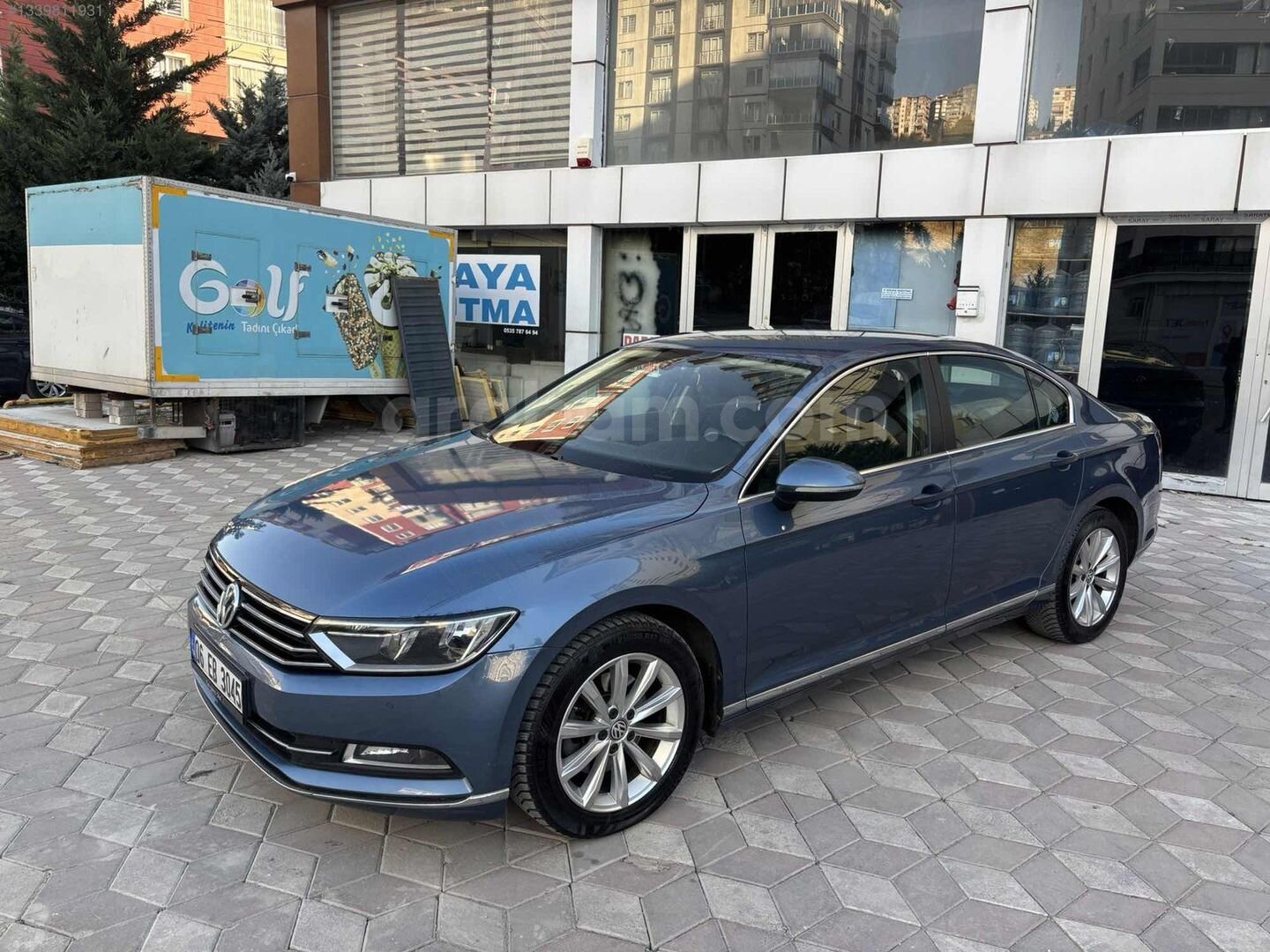 Galeriden Volkswagen Passat 1.6 TDi BlueMotion Comfortline 2014 Model Ankara 186.980 km Mavi 1