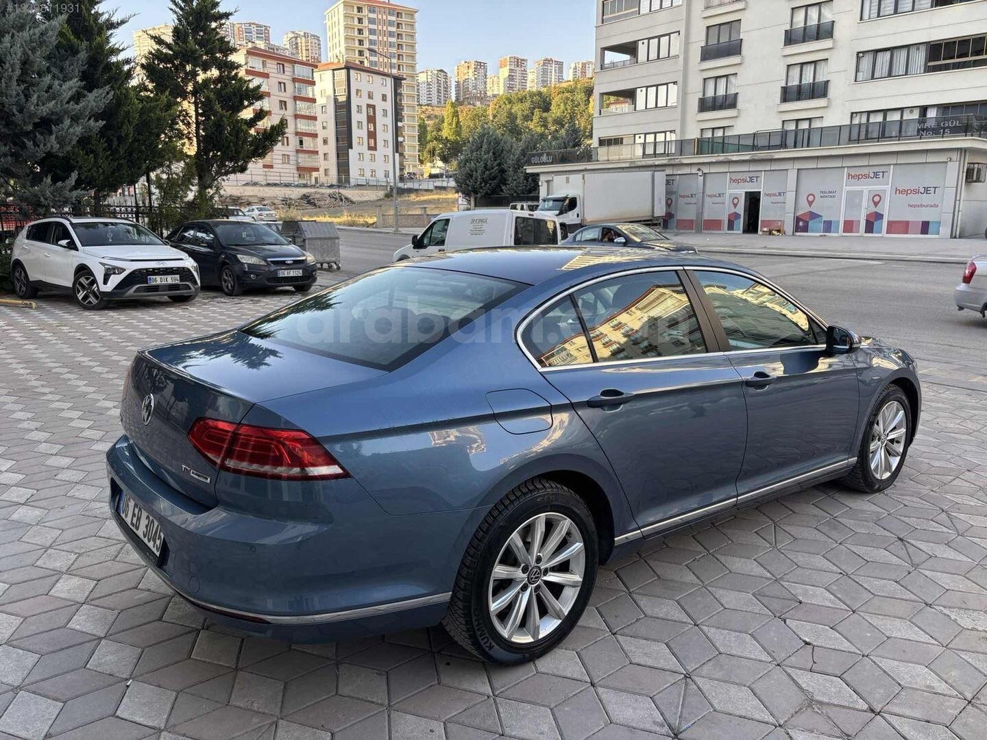 Galeriden Volkswagen Passat 1.6 TDi BlueMotion Comfortline 2014 Model Ankara 186.980 km Mavi 6
