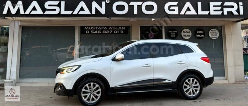 *MASLAN* 2016 RENAULT KADJAR 1.5 DCI*ICON*CAM TAVAN*DEĞİŞENSİZ*