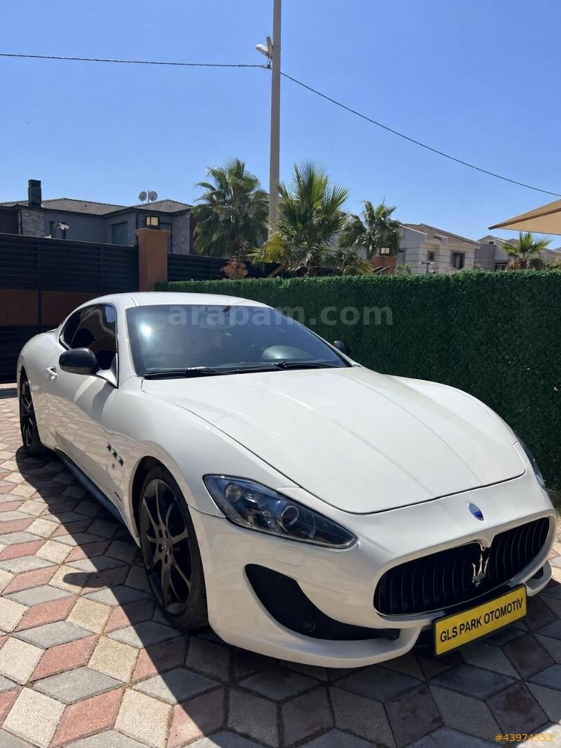 Galeriden Maserati GranTurismo 4.7 S 2013 Model Denizli 115.000 km Beyaz 2