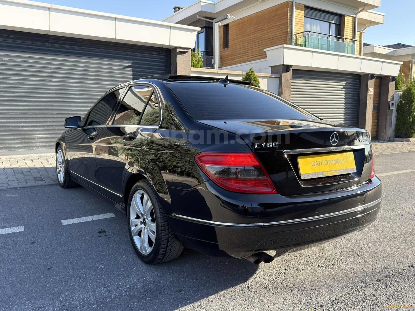 Galeriden Mercedes - Benz C 180 Kompressor BlueEfficiency Fascination 2010 Model Kayseri 180.000 km Siyah 4