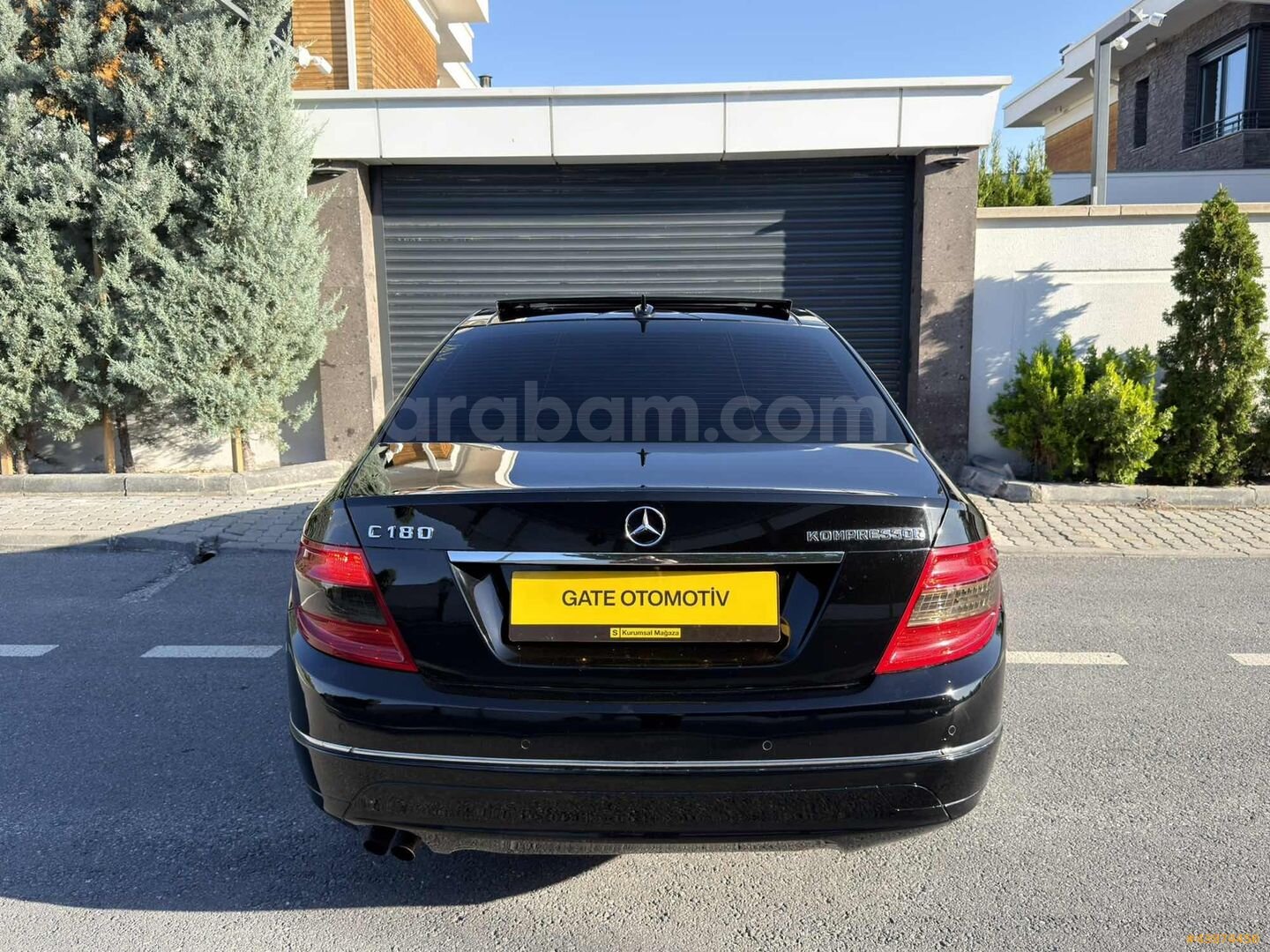 Galeriden Mercedes - Benz C 180 Kompressor BlueEfficiency Fascination 2010 Model Kayseri 180.000 km Siyah 5