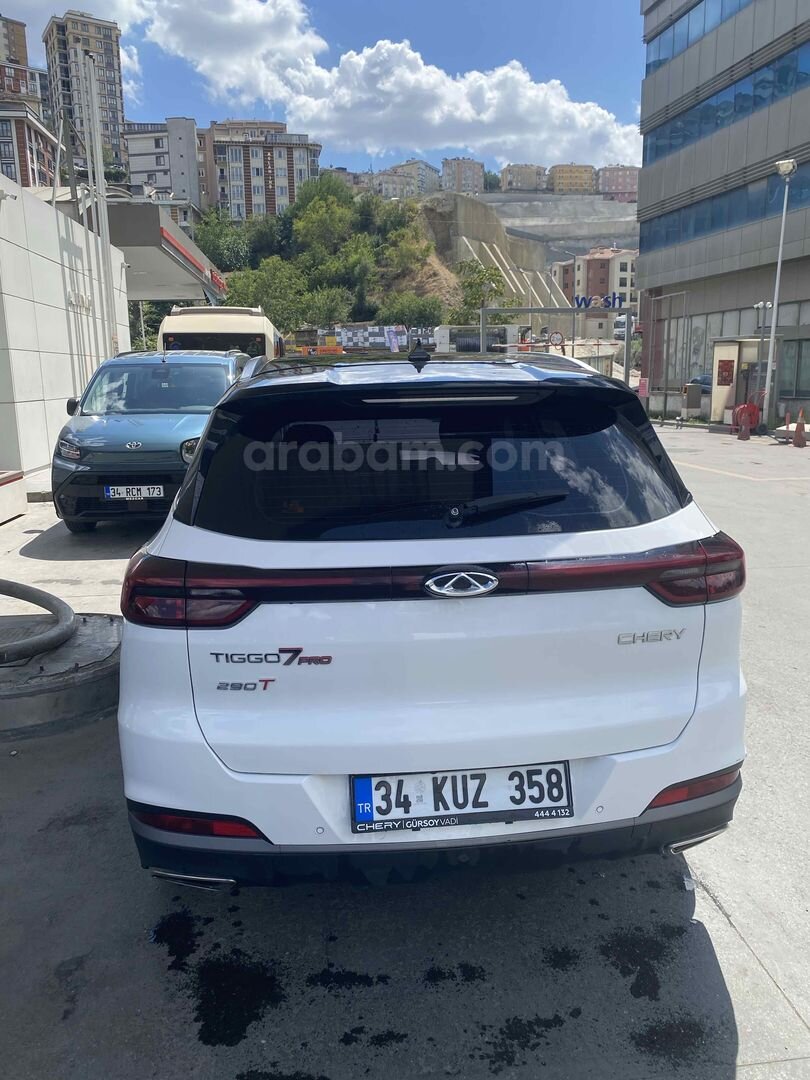 Sahibinden Chery Tiggo 7 Pro 1.6 TGDI Comfort 2024 Model İstanbul 45.000 km Beyaz 2