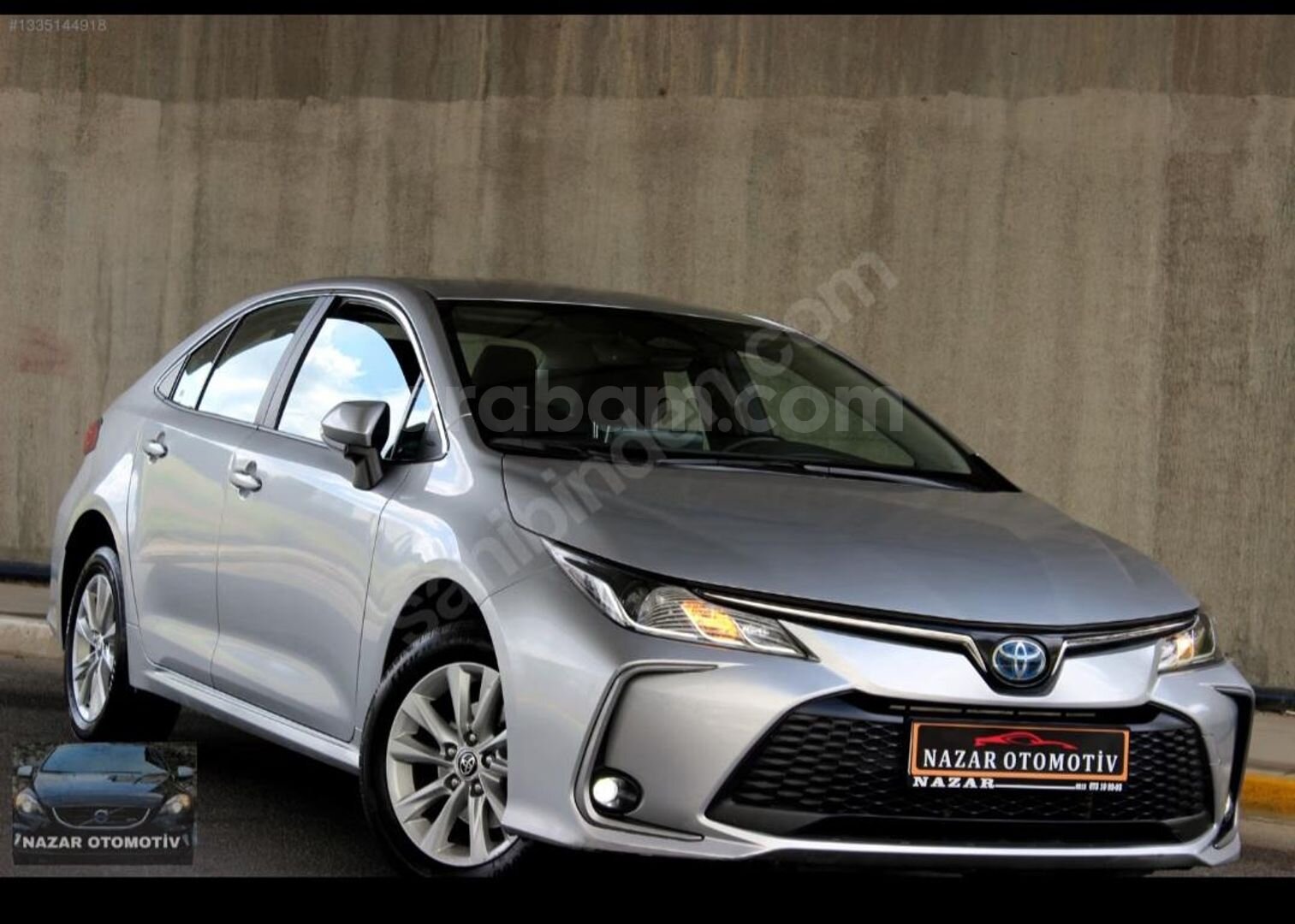 Galeriden Toyota Corolla 1.8 Hybrid Dream 2024 Model İstanbul 97.000 km Gri (metalik) 1
