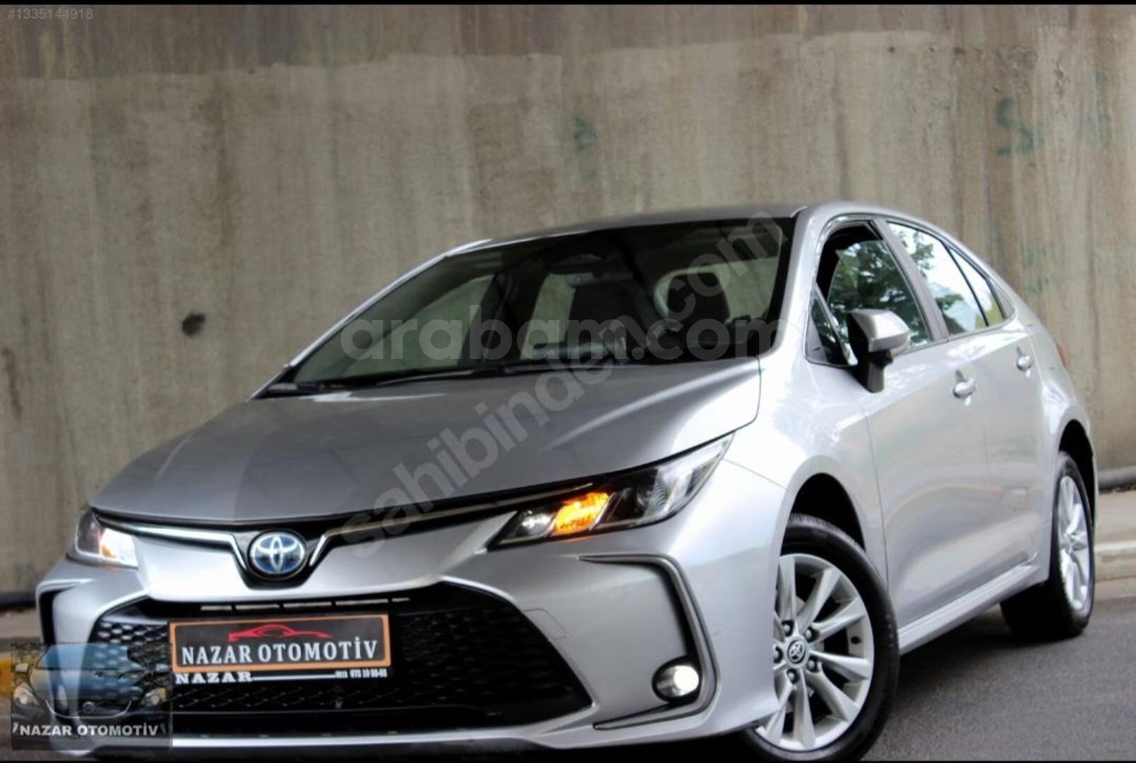 Galeriden Toyota Corolla 1.8 Hybrid Dream 2024 Model İstanbul 97.000 km Gri (metalik) 3