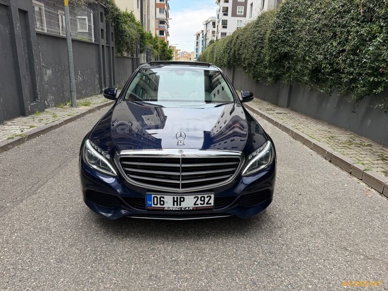 Galeriden Mercedes - Benz C 200 D Exclusive 2017 Model Gaziantep 209.900 km Lacivert