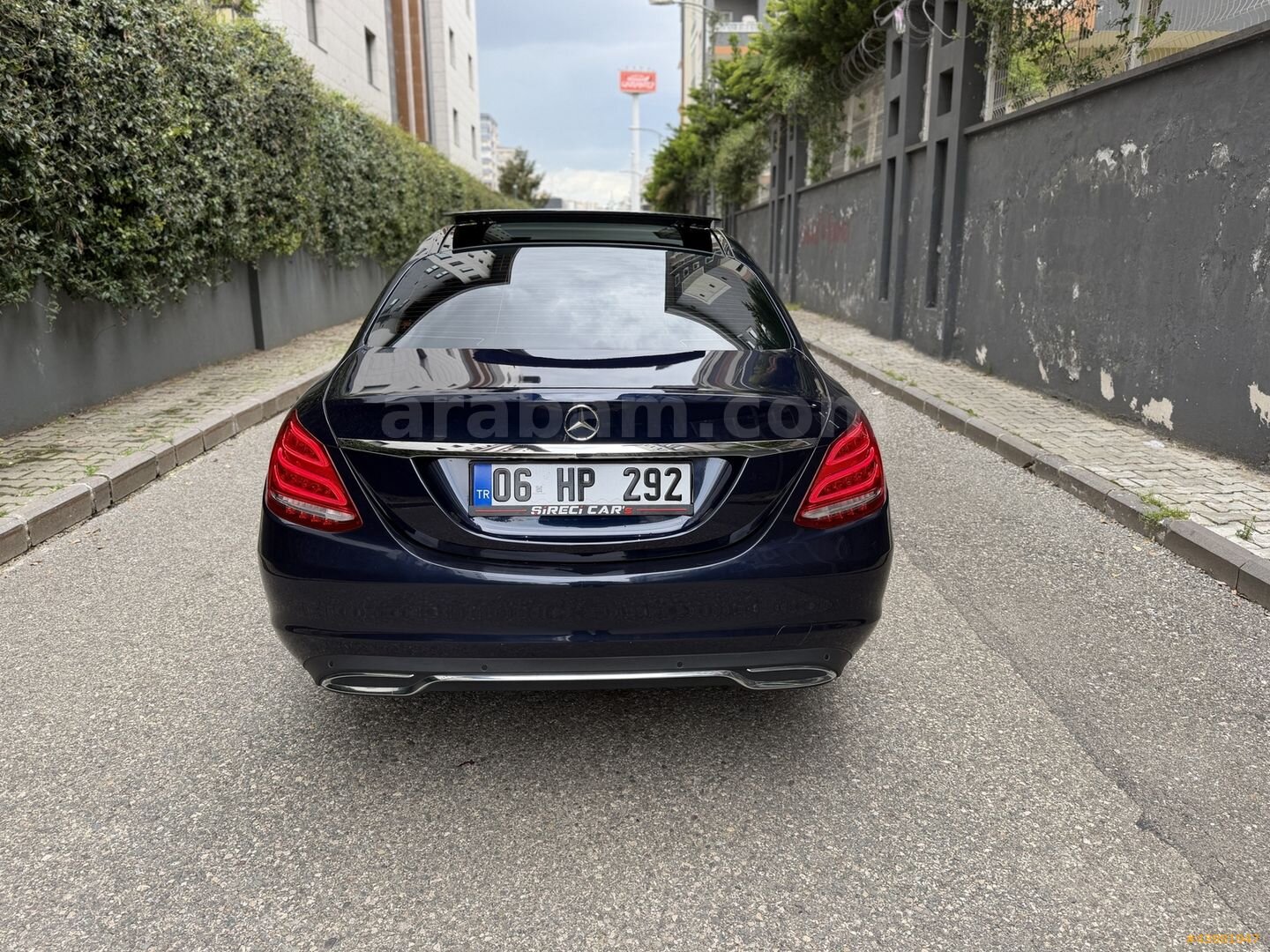 Galeriden Mercedes - Benz C 200 D Exclusive 2017 Model Gaziantep 209.900 km Lacivert 7