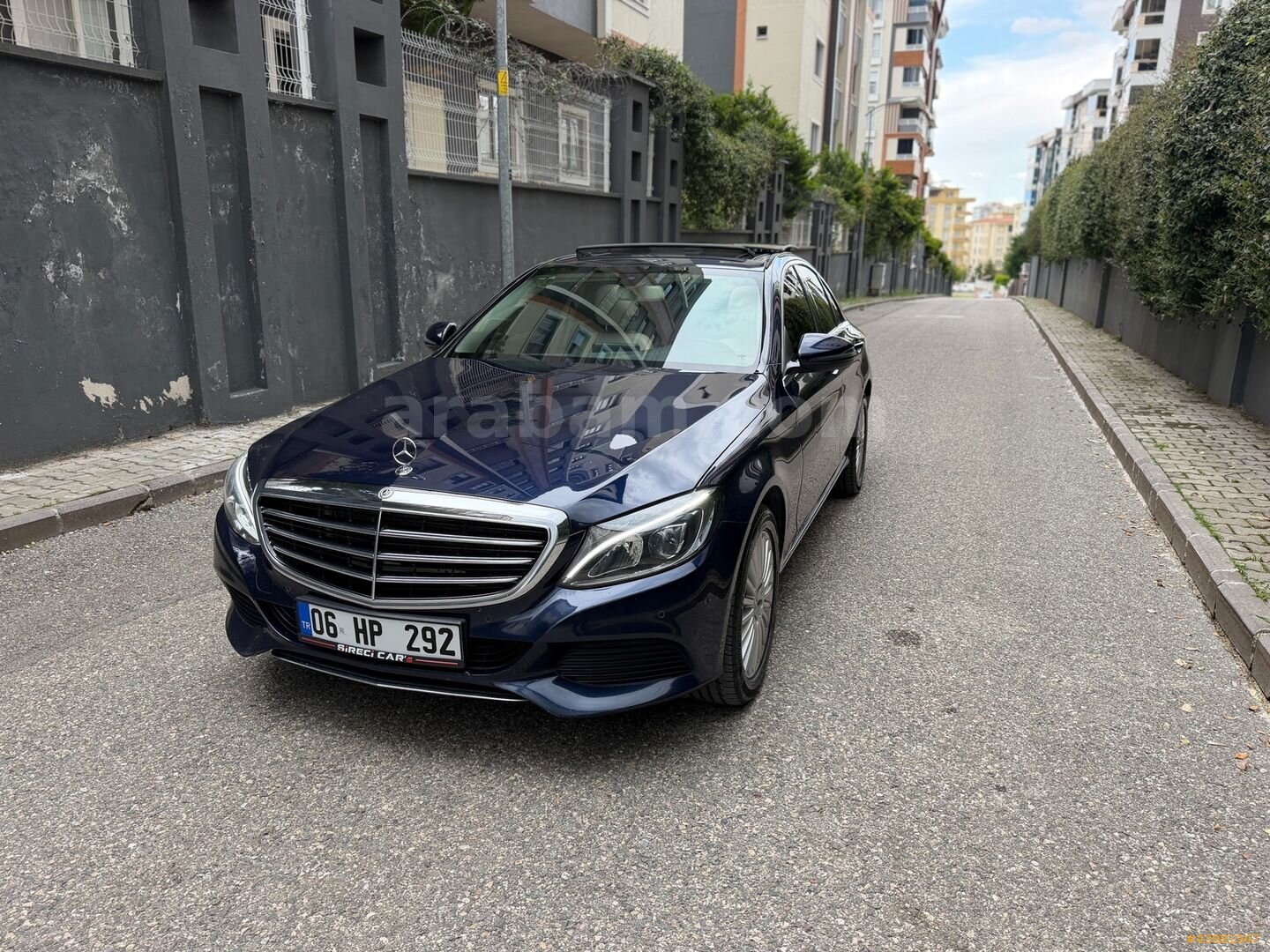 Galeriden Mercedes - Benz C 200 D Exclusive 2017 Model Gaziantep 209.900 km Lacivert 4