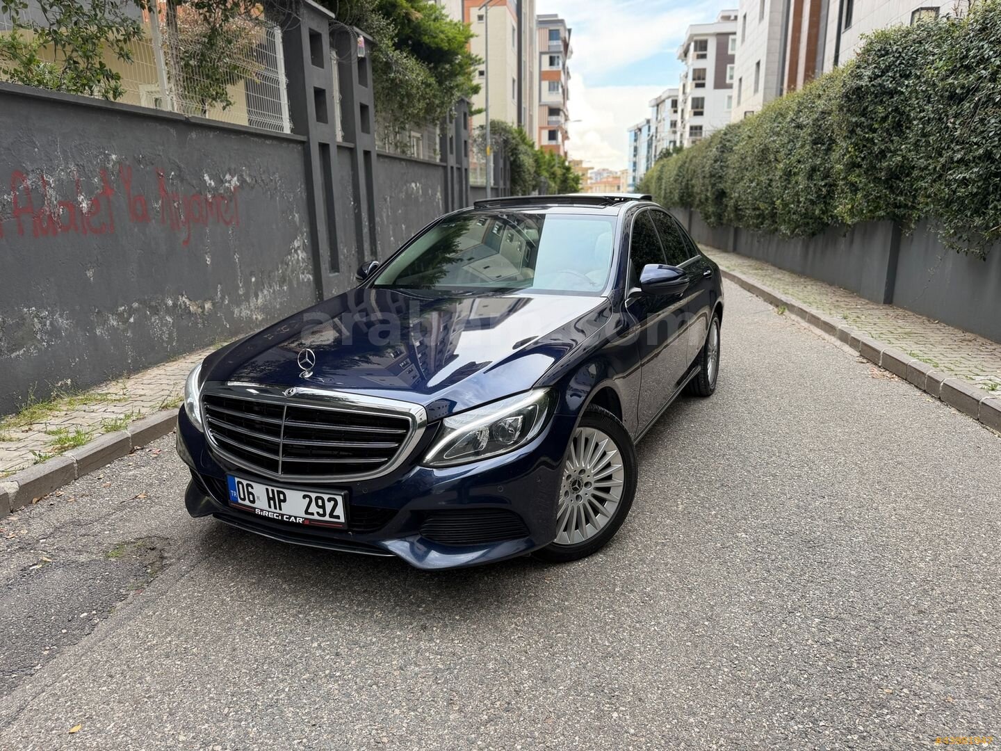 Galeriden Mercedes - Benz C 200 D Exclusive 2017 Model Gaziantep 209.900 km Lacivert 2