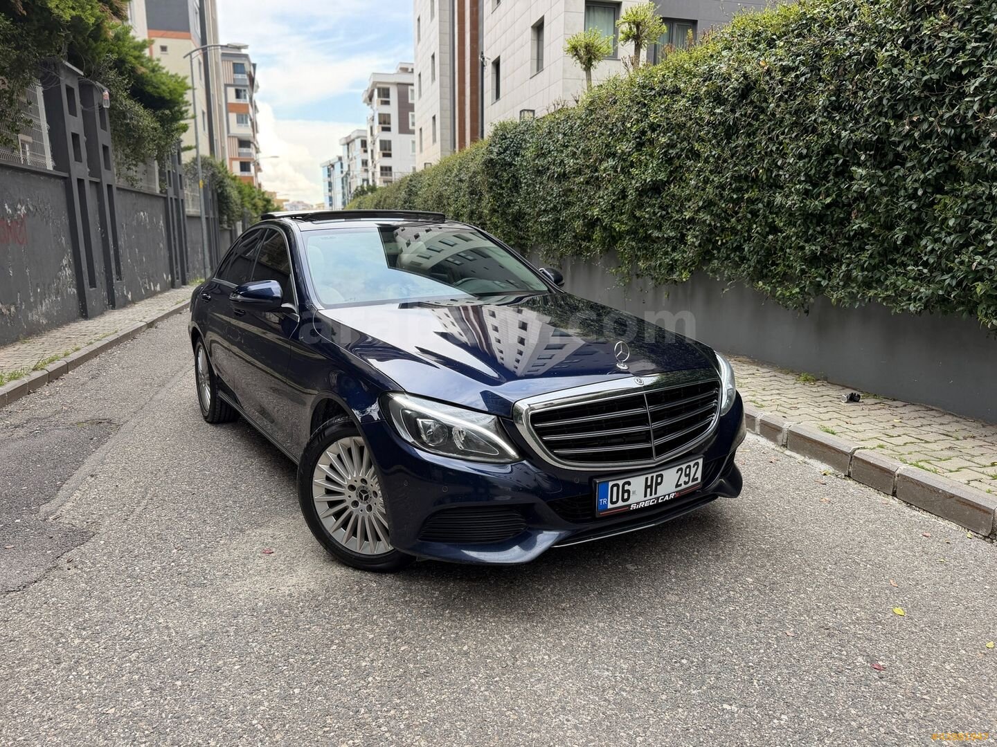 Galeriden Mercedes - Benz C 200 D Exclusive 2017 Model Gaziantep 209.900 km Lacivert 3