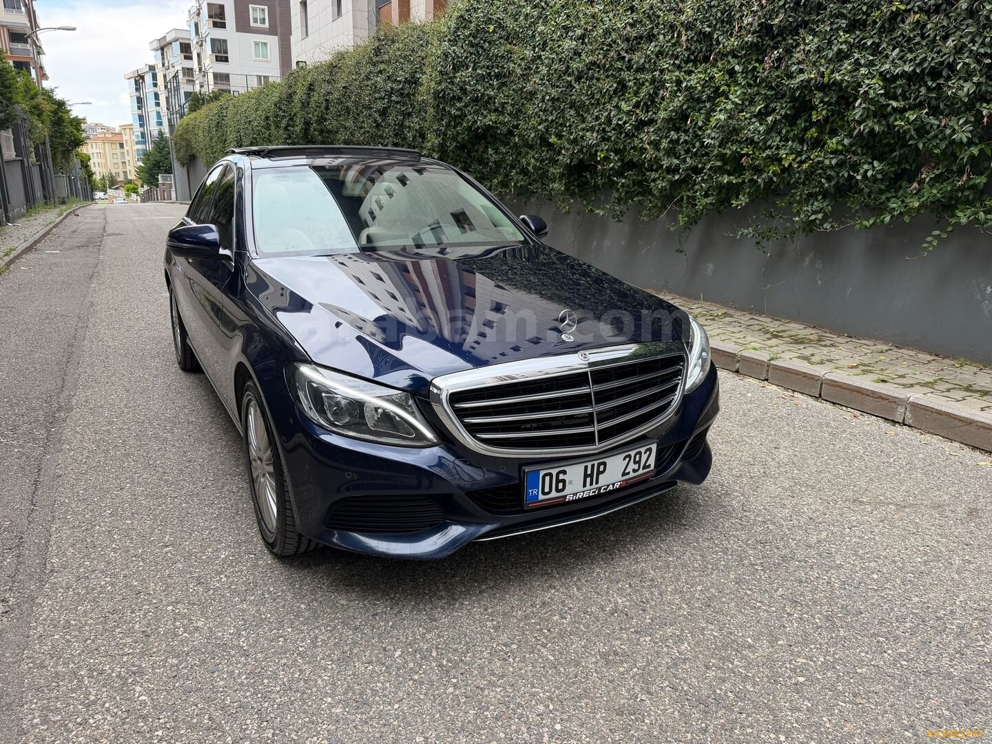 Galeriden Mercedes - Benz C 200 D Exclusive 2017 Model Gaziantep 209.900 km Lacivert 5