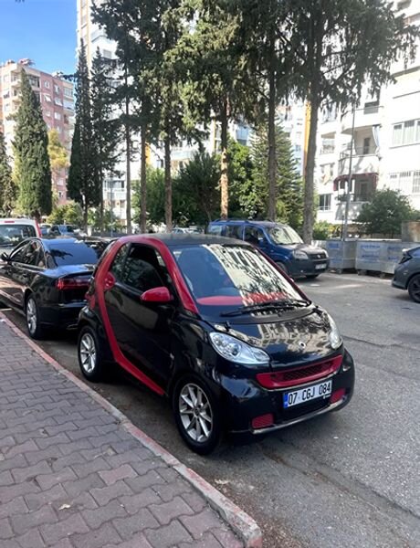 Sahibinden Smart ForTwo 1.0 Passion 2008 Model Antalya 189.000 km Siyah