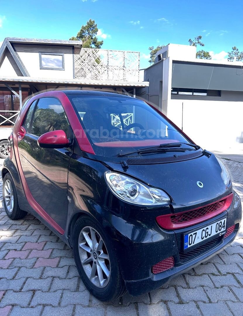 Sahibinden Smart ForTwo 1.0 Passion 2008 Model Antalya 189.000 km Siyah 2