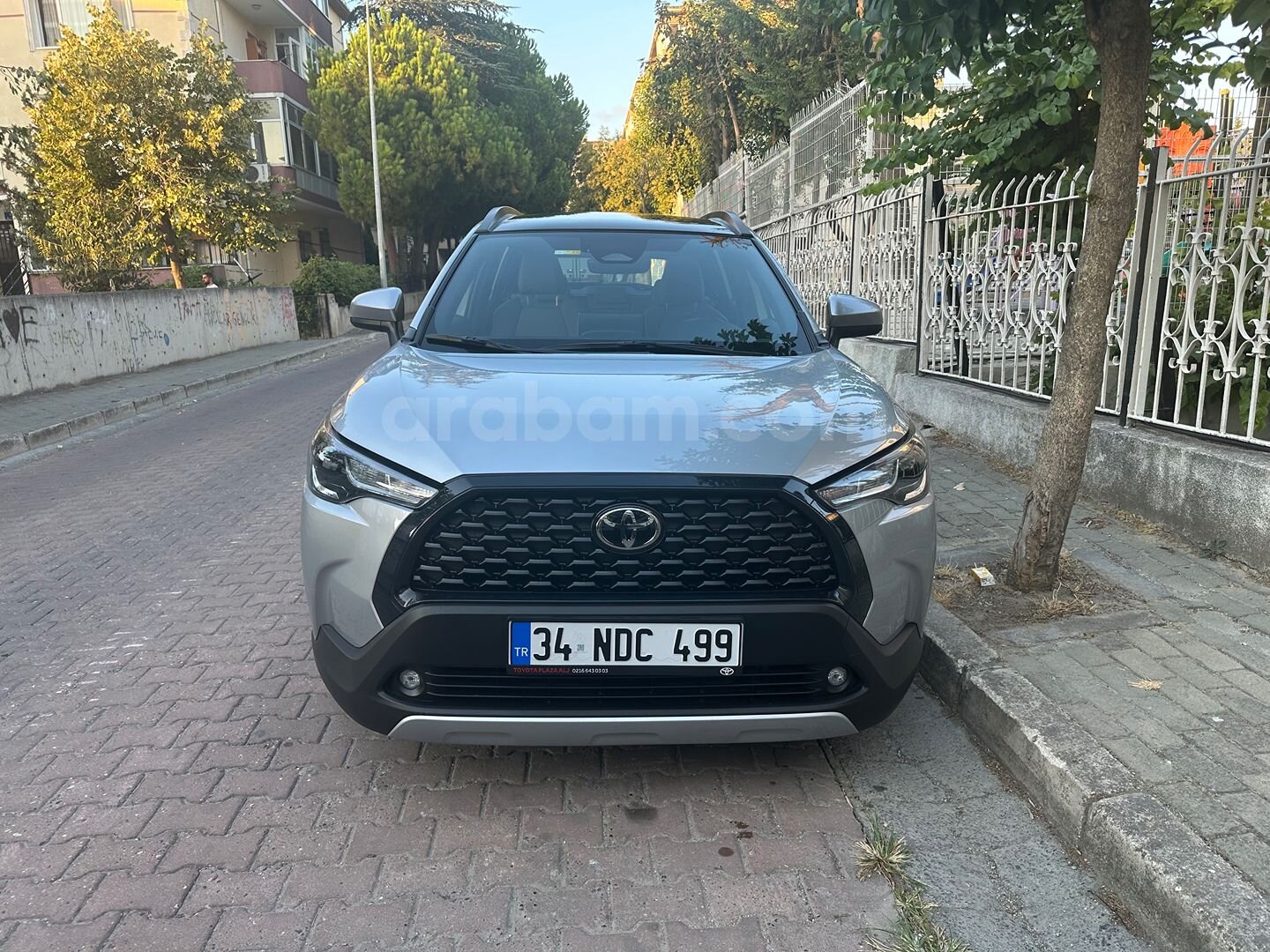 Sahibinden Full Tpu Ppf Kaplı Toyota Corolla Cross 1.8 Hybrid Flame X-Pack 2025 Model 1