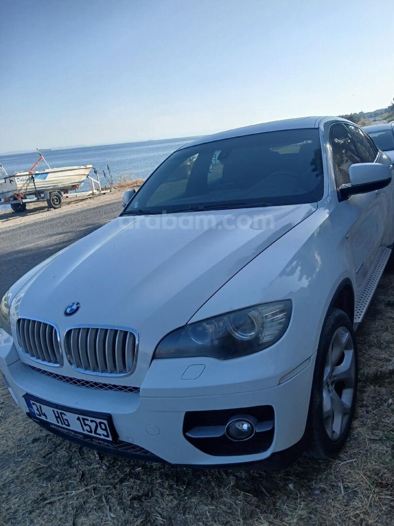 Sahibinden BMW X6 40d xDrive Sport 2011 Yeni muayene İstanbul 250.000 km Beyaz 7