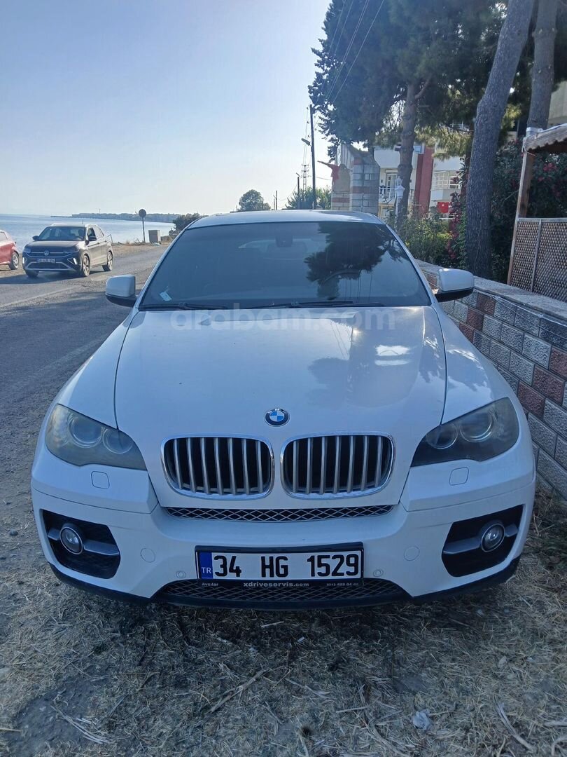 Sahibinden BMW X6 40d xDrive Sport 2011 Yeni muayene İstanbul 250.000 km Beyaz 6