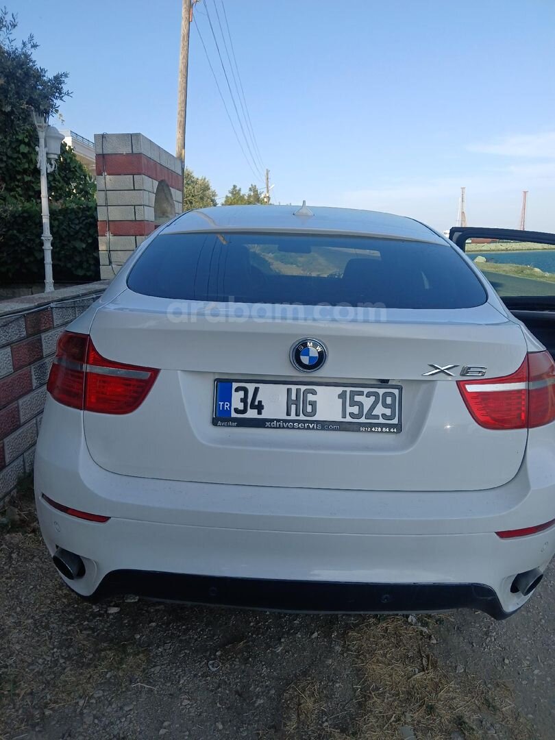 Sahibinden BMW X6 40d xDrive Sport 2011 Yeni muayene İstanbul 250.000 km Beyaz 2