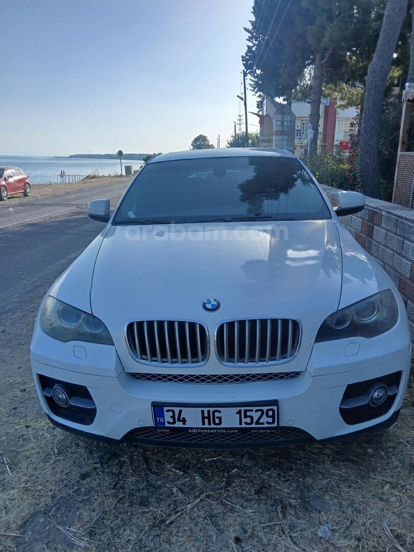 Sahibinden BMW X6 40d xDrive Sport 2011 Yeni muayene İstanbul 250.000 km Beyaz 5