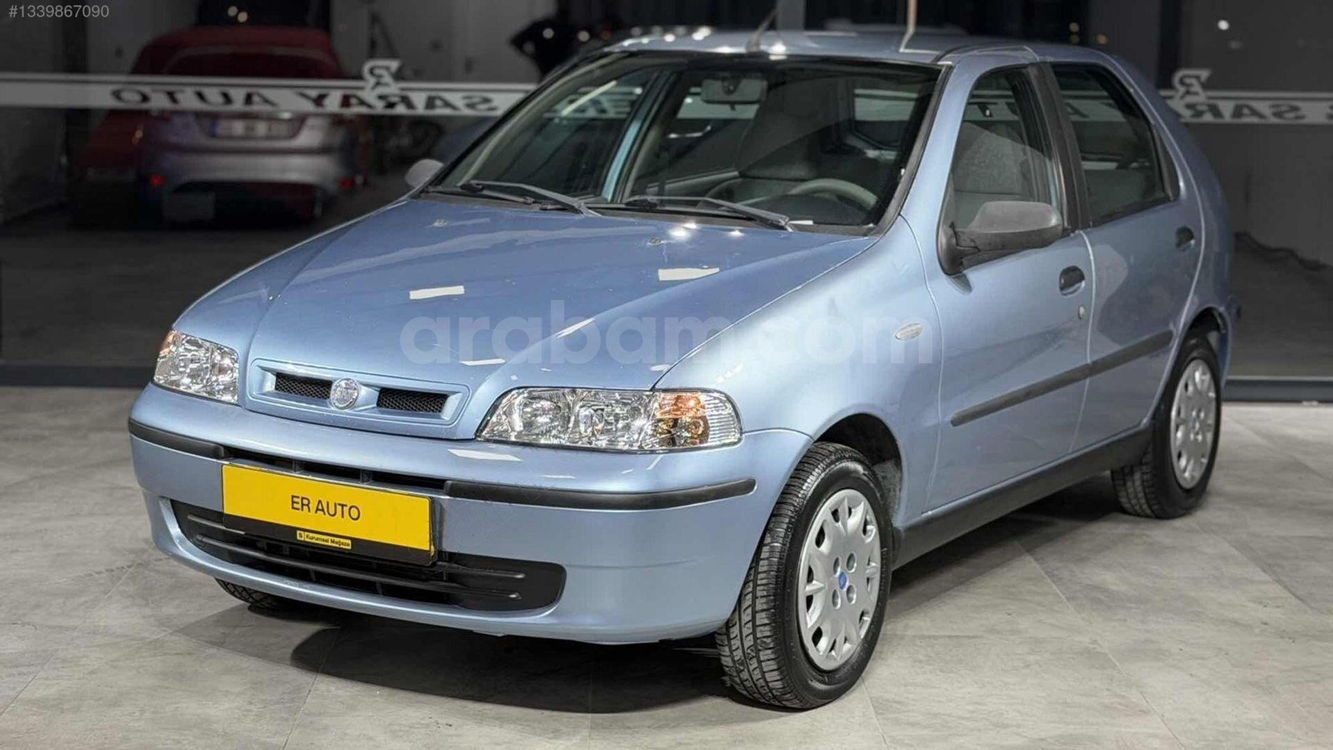 Galeriden Fiat Palio 1.2 EL Speedgear 2004 Model Aksaray 230.000 km Mavi 6