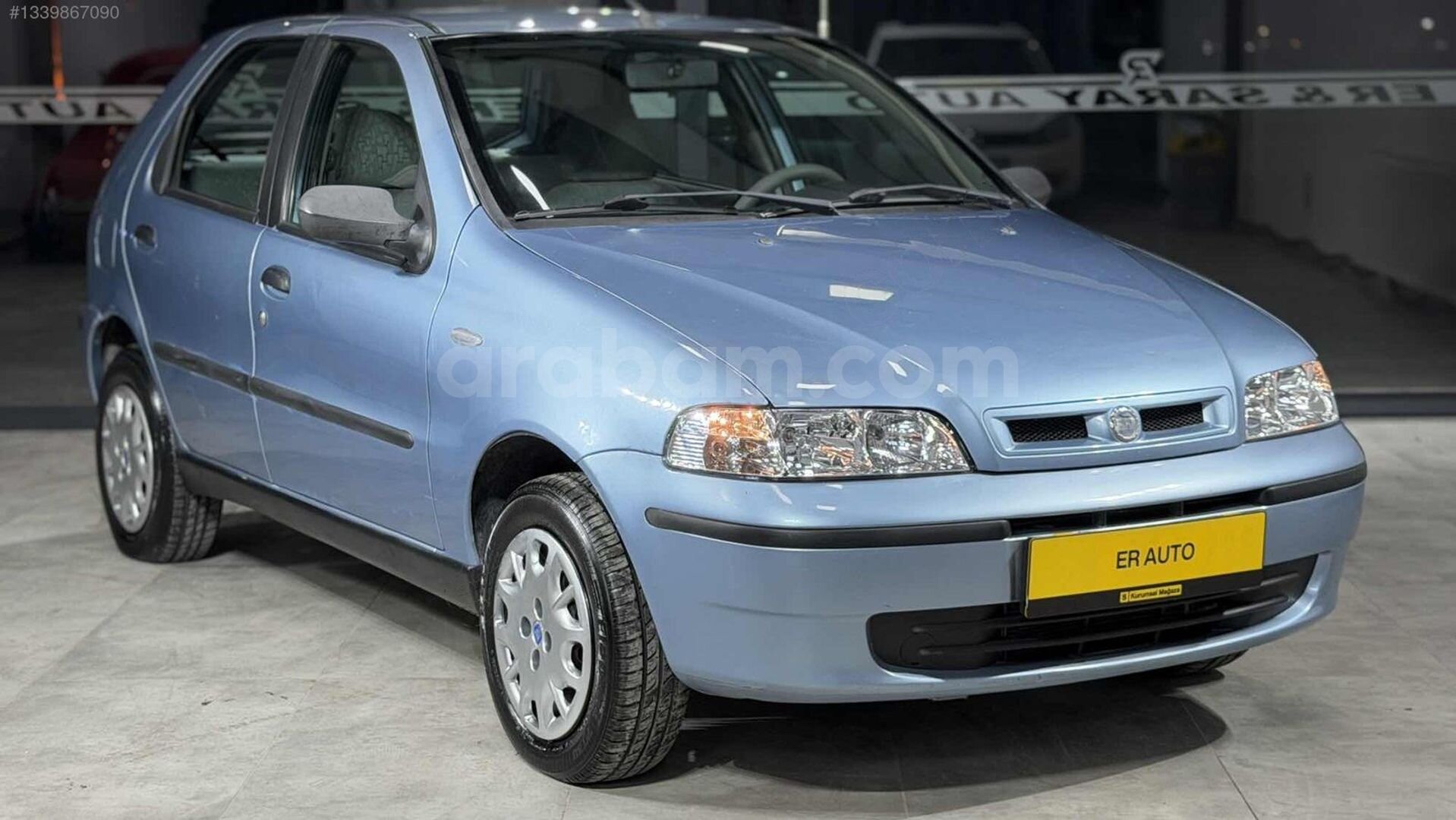 Galeriden Fiat Palio 1.2 EL Speedgear 2004 Model Aksaray 230.000 km Mavi 5