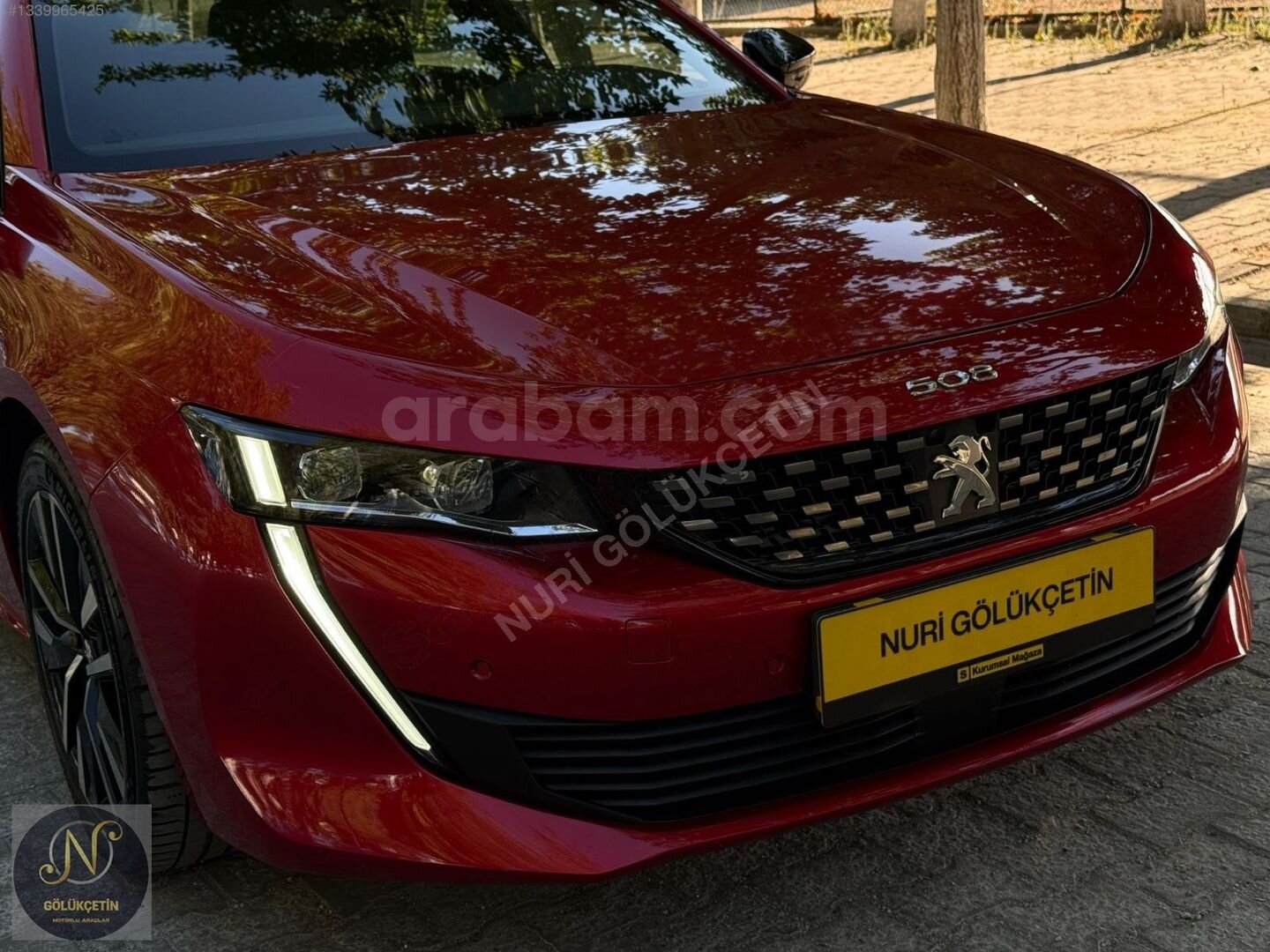 Galeriden Peugeot 508 1.5 BlueHDI GT Selection 2022 Model Aydın 55.000 km Kırmızı 4