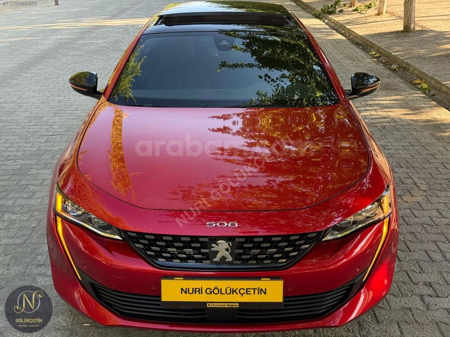 Galeriden Peugeot 508 1.5 BlueHDI GT Selection 2022 Model Aydın 55.000 km Kırmızı 6