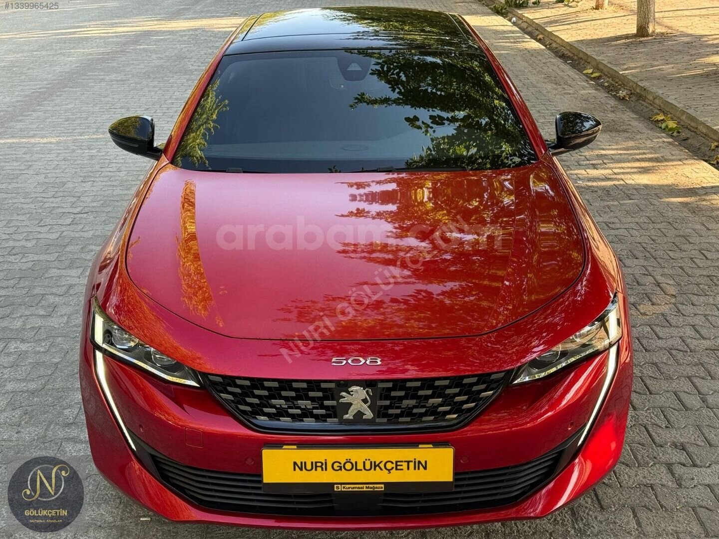 Galeriden Peugeot 508 1.5 BlueHDI GT Selection 2022 Model Aydın 55.000 km Kırmızı 5