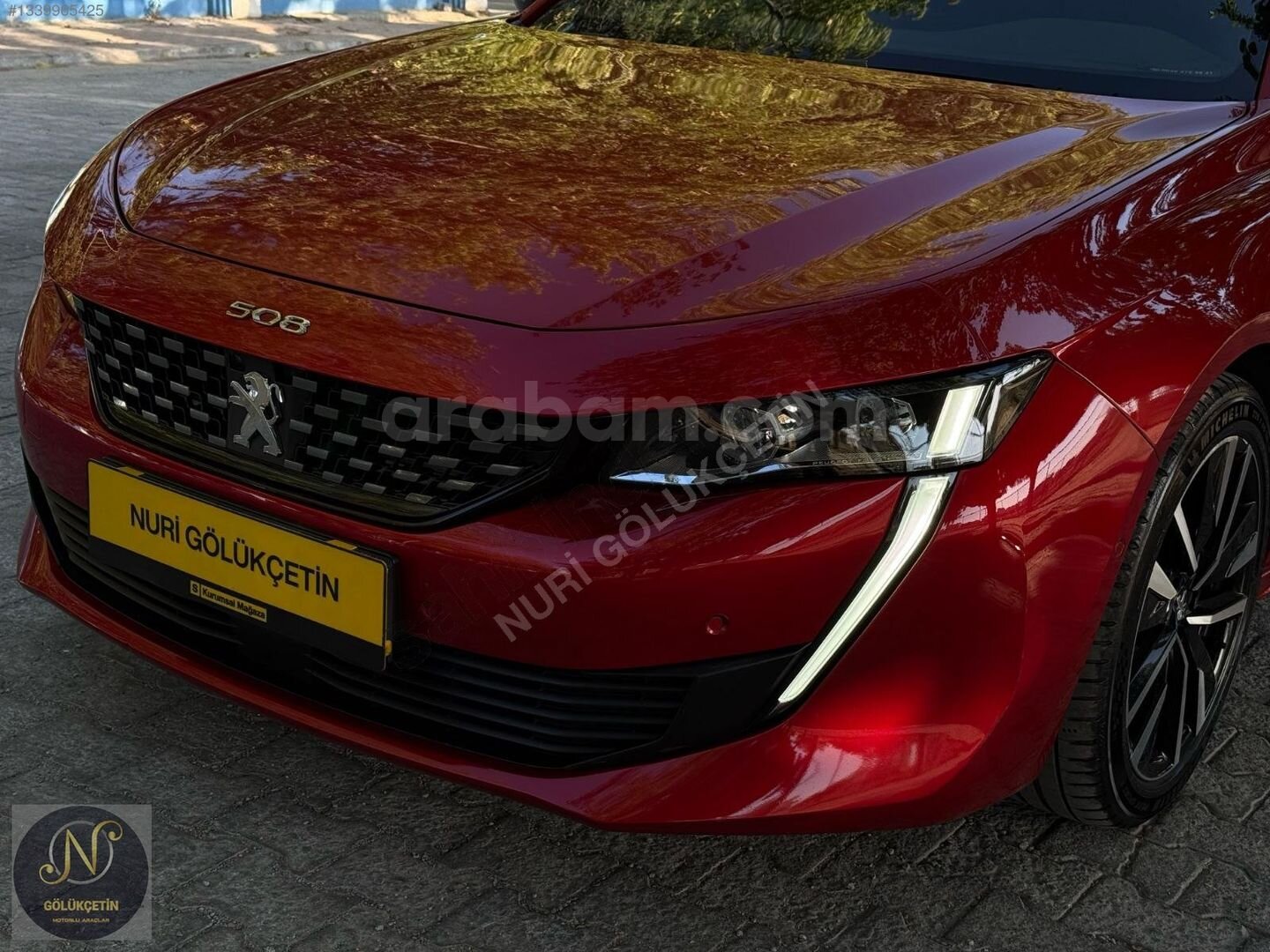 Galeriden Peugeot 508 1.5 BlueHDI GT Selection 2022 Model Aydın 55.000 km Kırmızı 3
