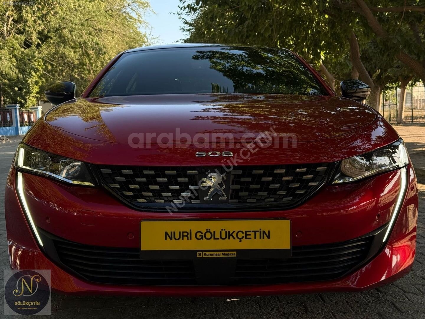 Galeriden Peugeot 508 1.5 BlueHDI GT Selection 2022 Model Aydın 55.000 km Kırmızı 2