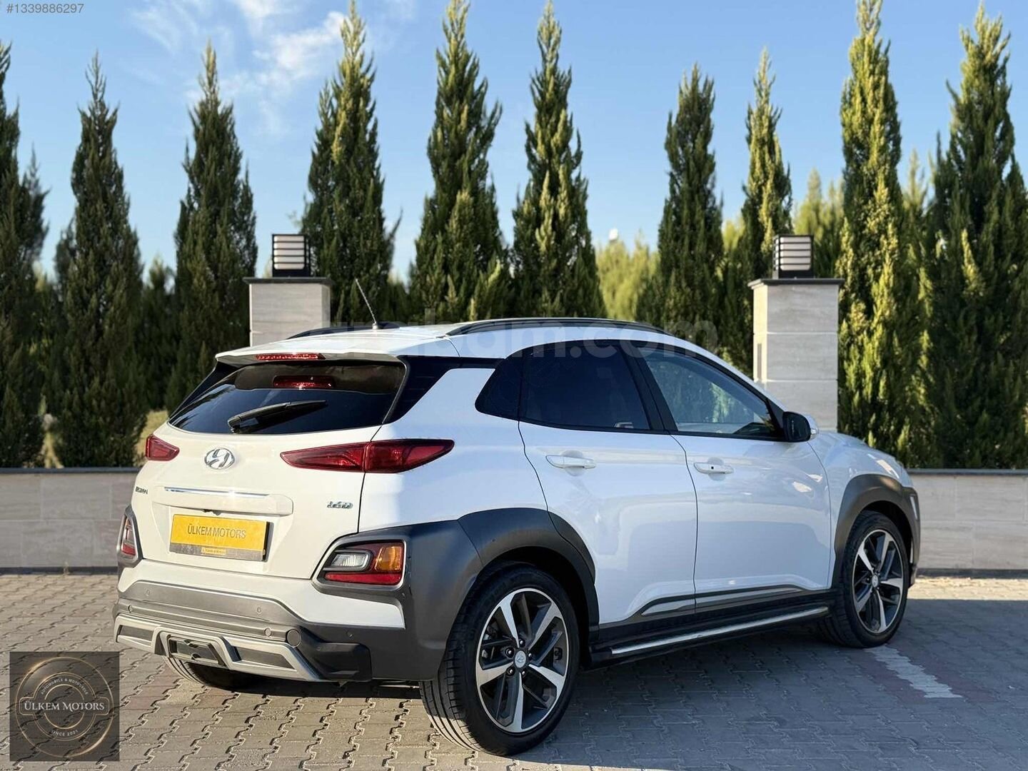 Galeriden Hyundai Kona 1.6 CRDI Elite Smart 2020 Model Manisa 81.000 km Beyaz 7