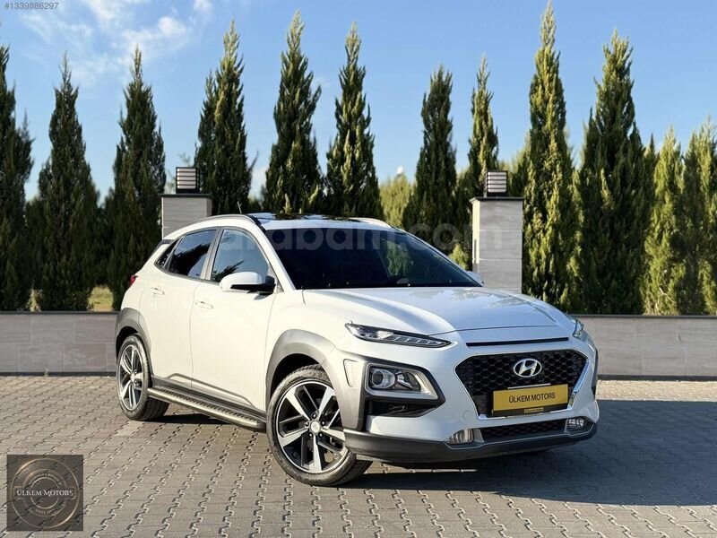Galeriden Hyundai Kona 1.6 CRDI Elite Smart 2020 Model Manisa 81.000 km Beyaz