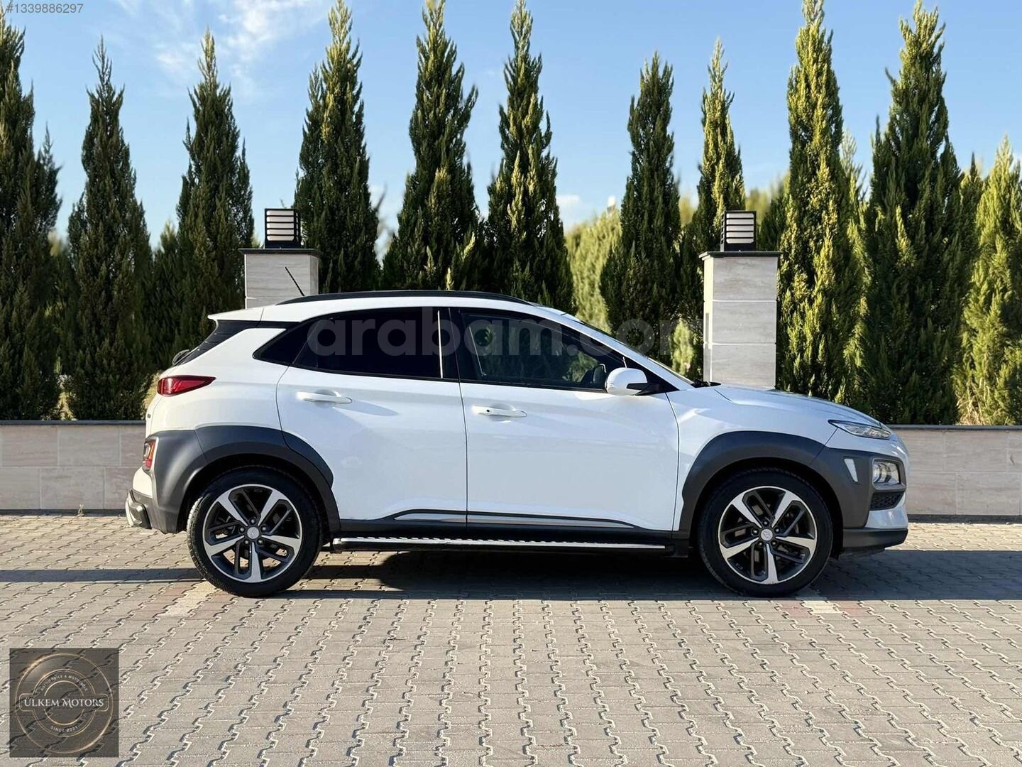 Galeriden Hyundai Kona 1.6 CRDI Elite Smart 2020 Model Manisa 81.000 km Beyaz 4