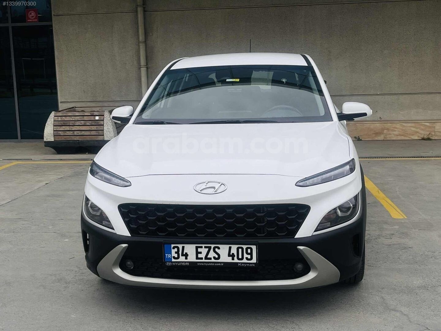 Galeriden Hyundai Kona 1.0 T-GDI Style 2021 Model İstanbul 43.000 km Beyaz 1
