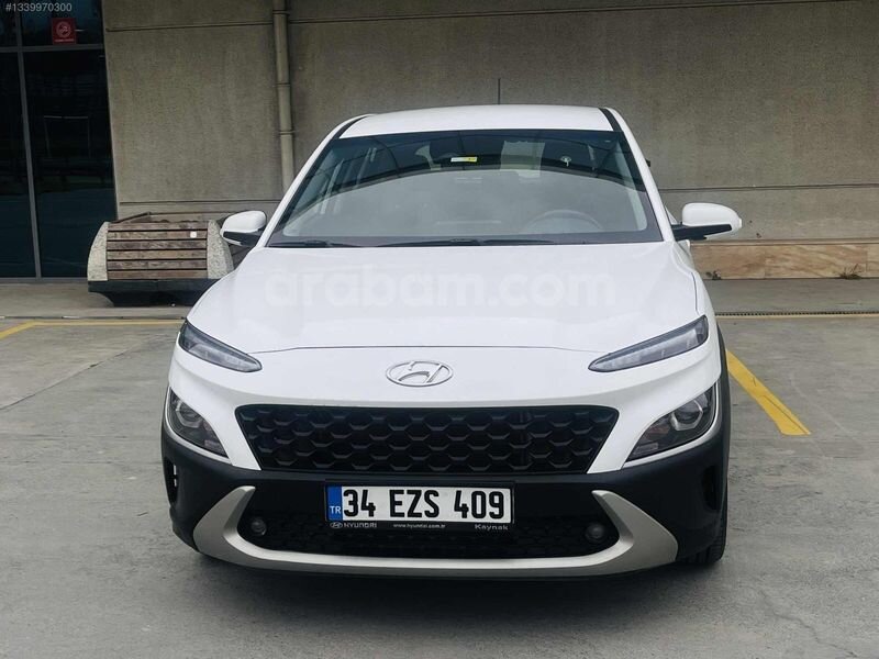Galeriden Hyundai Kona 1.0 T-GDI Style 2021 Model İstanbul 43.000 km Beyaz