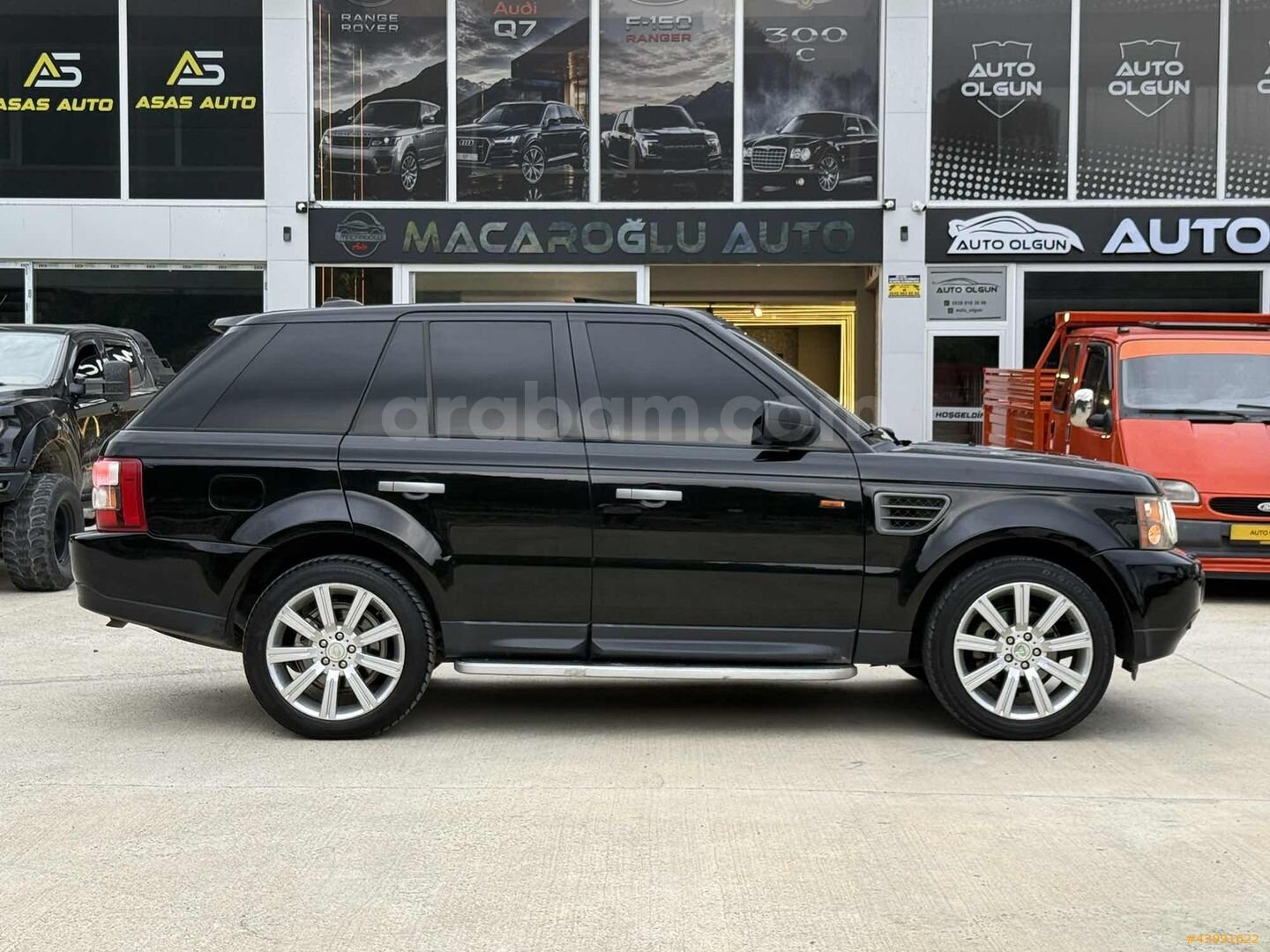 Galeriden Land Rover Range Sport 2.7 TDV6 HSE 2006 Model Giresun 393.000 km Siyah 4