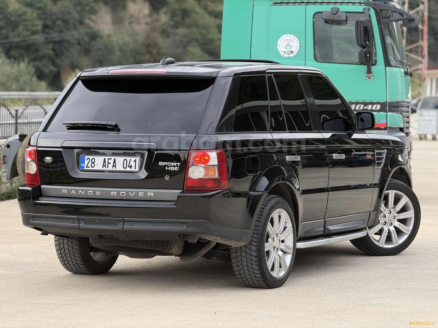 Galeriden Land Rover Range Sport 2.7 TDV6 HSE 2006 Model Giresun 393.000 km Siyah 6