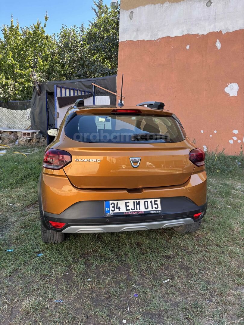 Dacia sandero stepway 2021 acil satılık 3