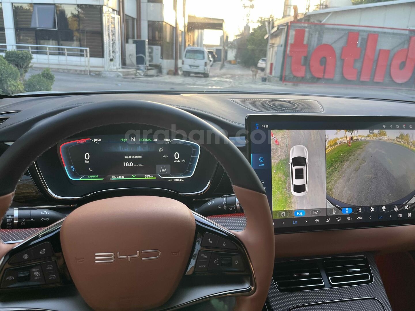 Sahibinden BYD Han Executive 2025 Model Konya 11.000 km Gri (titanyum) 7