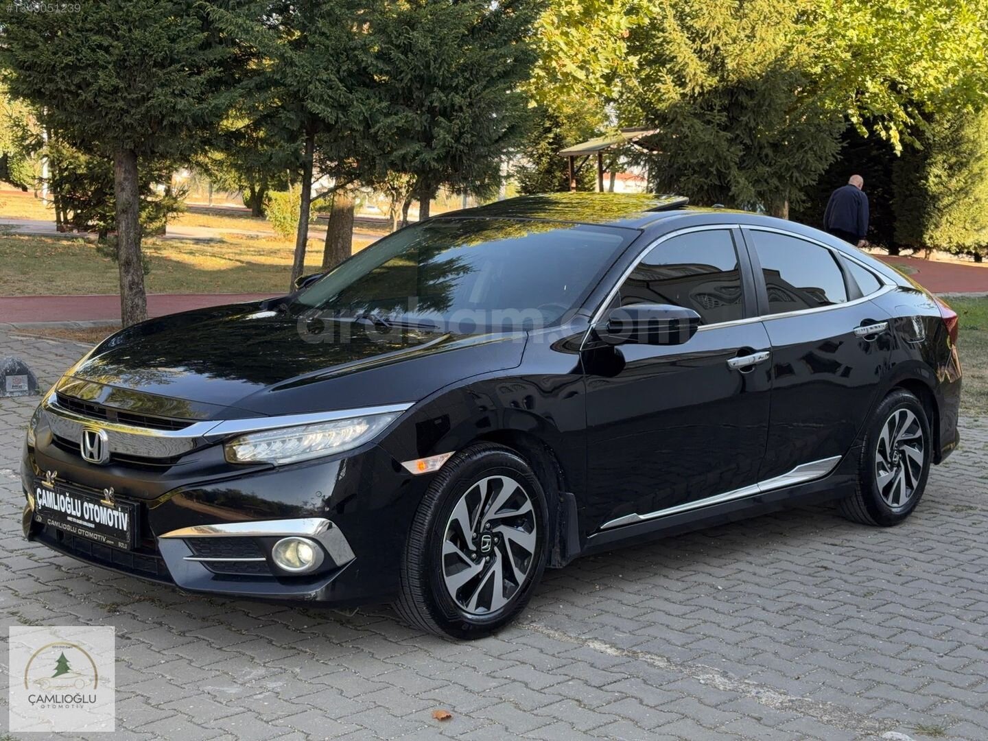 Galeriden Honda Civic 1.6i VTEC Eco Executive 2017 Model Bolu 183.000 km Siyah 3
