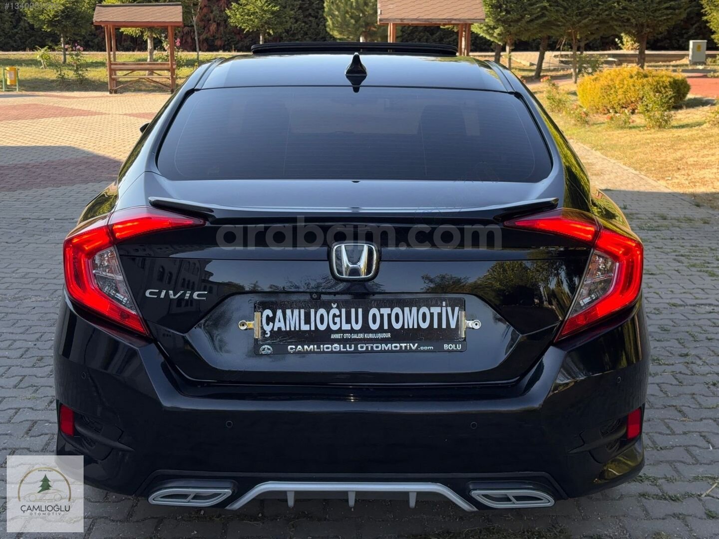 Galeriden Honda Civic 1.6i VTEC Eco Executive 2017 Model Bolu 183.000 km Siyah 6