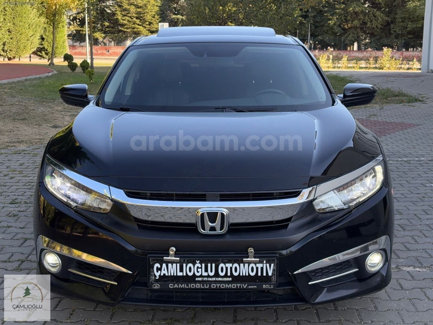 Galeriden Honda Civic 1.6i VTEC Eco Executive 2017 Model Bolu 183.000 km Siyah 2