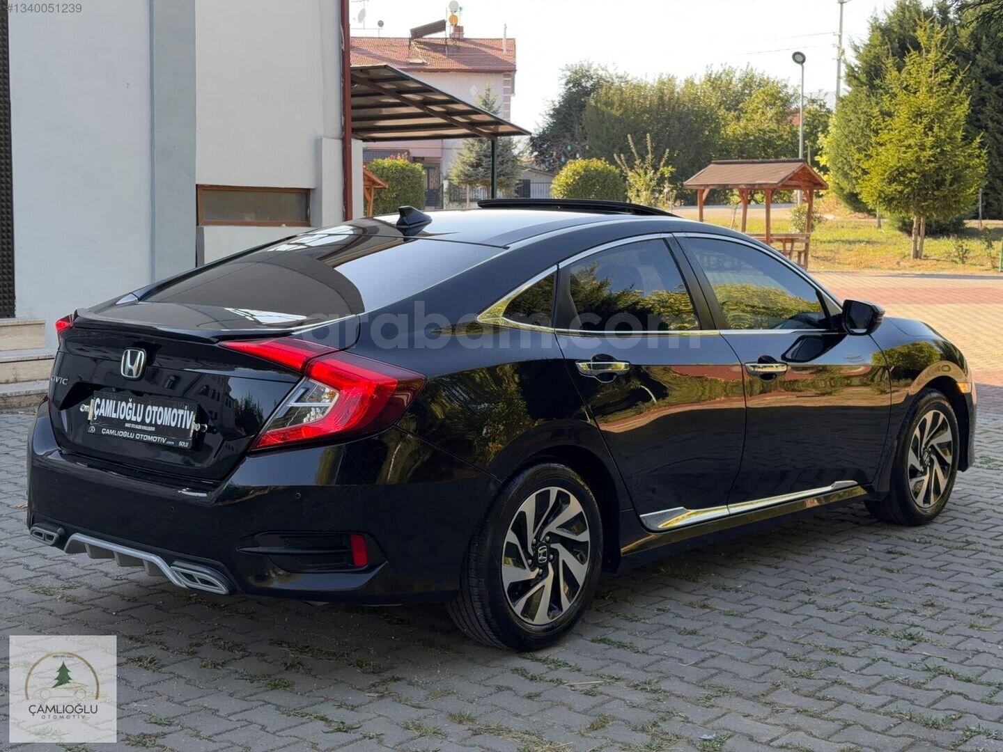 Galeriden Honda Civic 1.6i VTEC Eco Executive 2017 Model Bolu 183.000 km Siyah 7