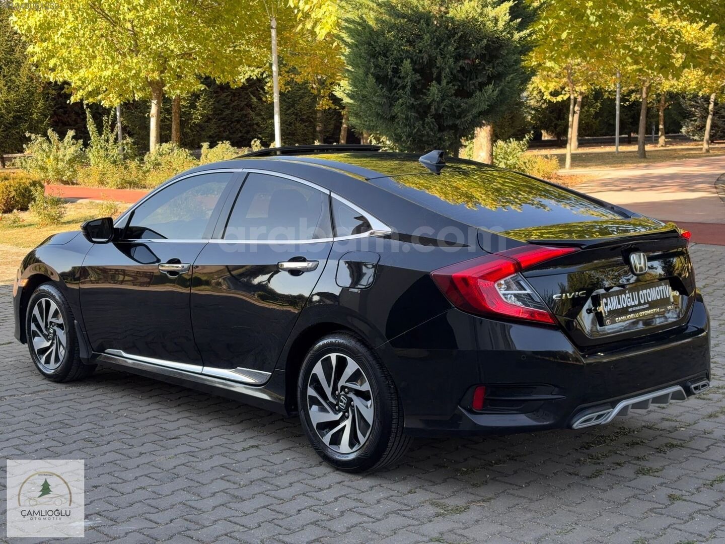 Galeriden Honda Civic 1.6i VTEC Eco Executive 2017 Model Bolu 183.000 km Siyah 5