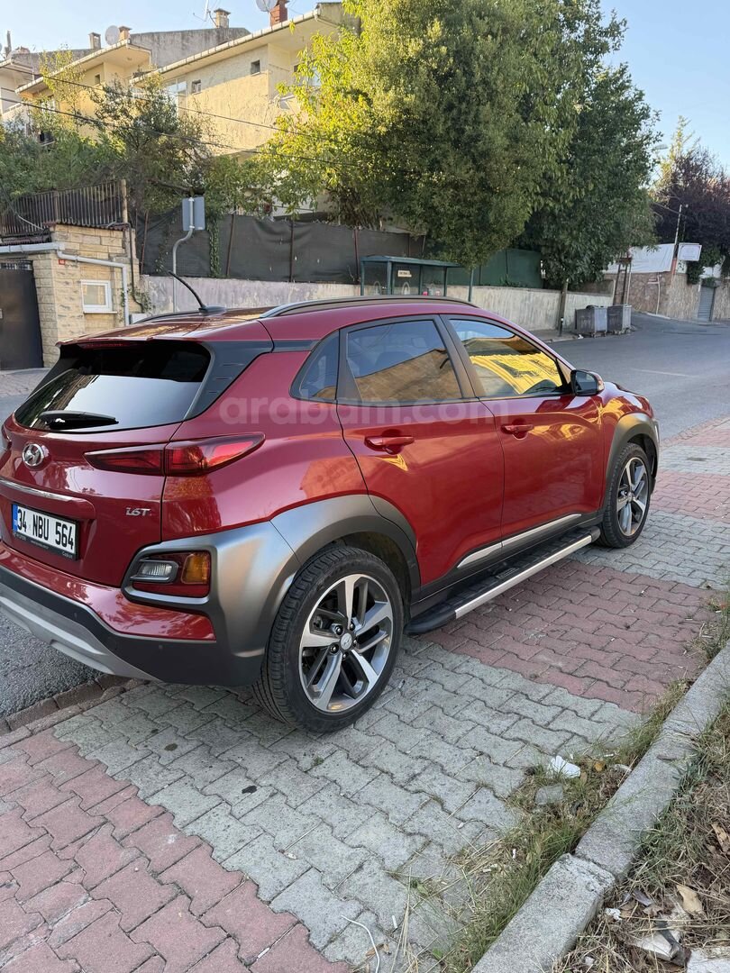 Sahibinden Hyundai Kona 1.6 T-GDI Elite Smart 2020 Model İstanbul 46.245 km Kırmızı 5